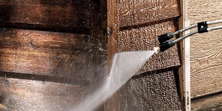 Wood Siding Pressure Washing