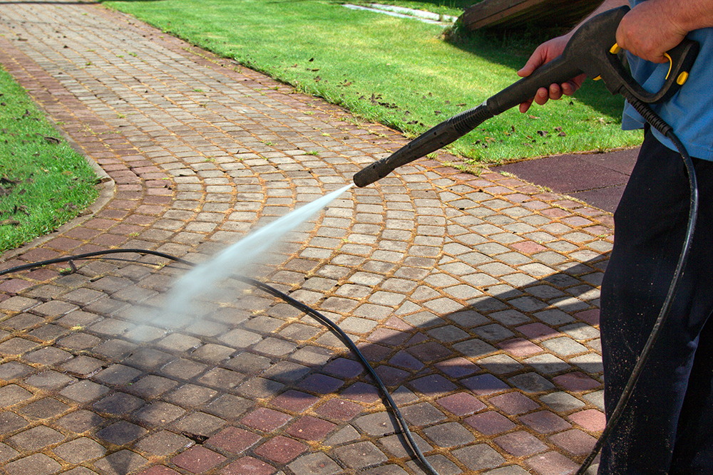 Driveway and Walkway Pressure Washing