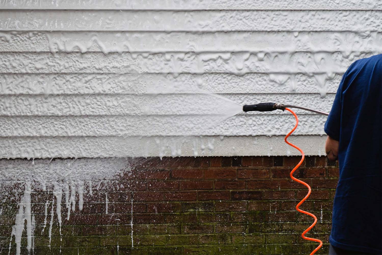 Hardie Board Fiber Cement Pressure Washing
