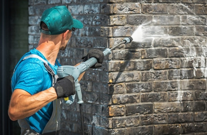 Painted Surface Pressure Washing