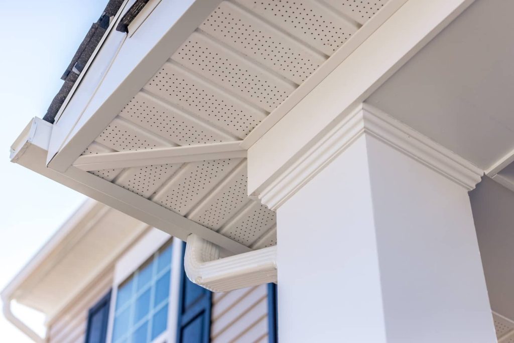 Trim and Soffit Pressure Washing
