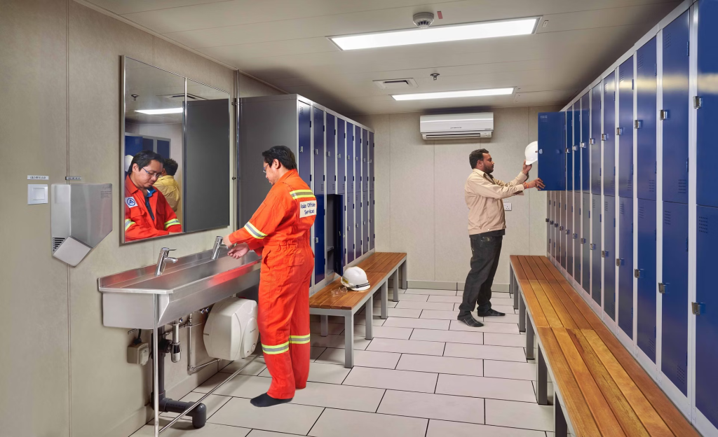 Changing Room Cleaning
