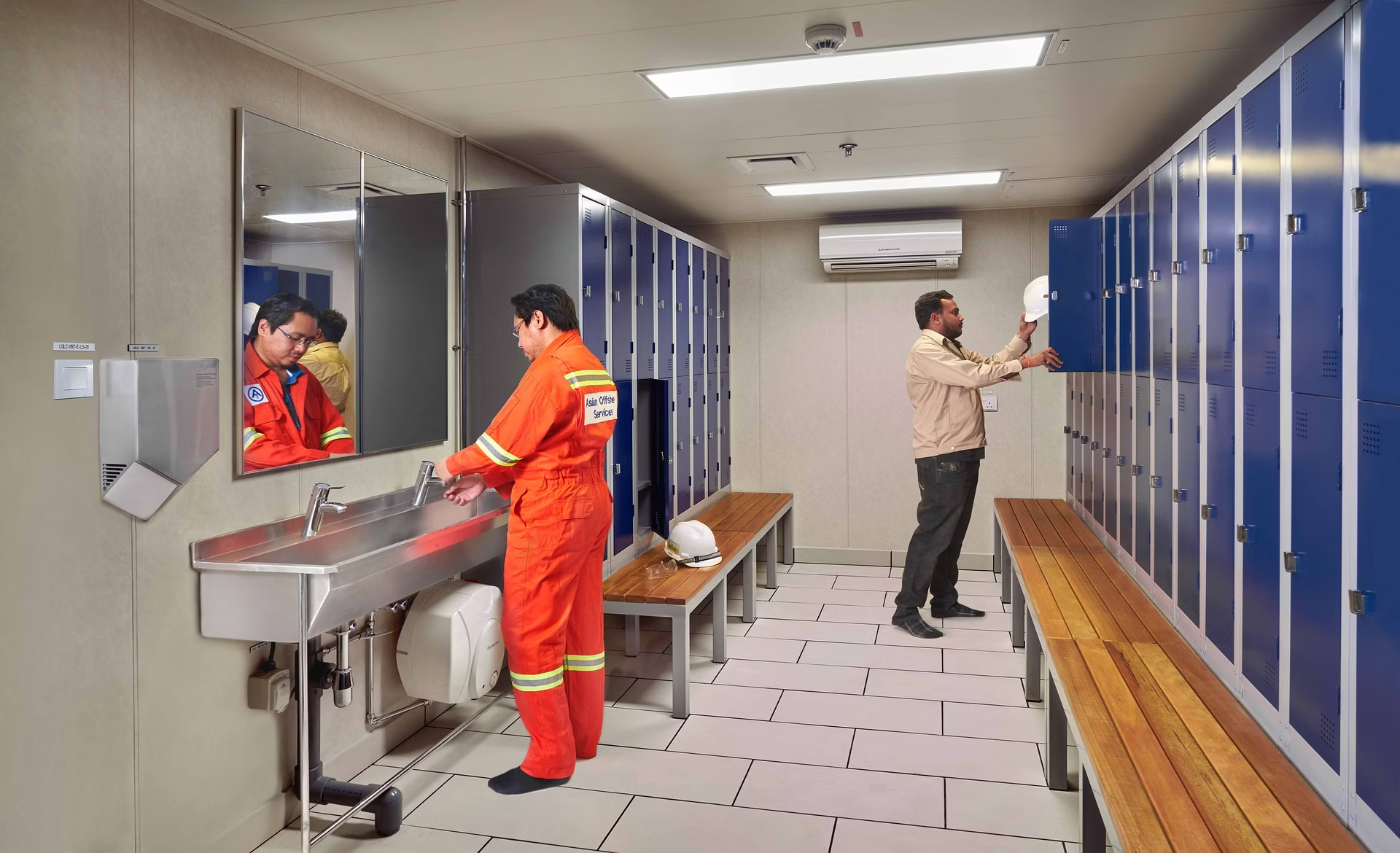 Changing Room Cleaning