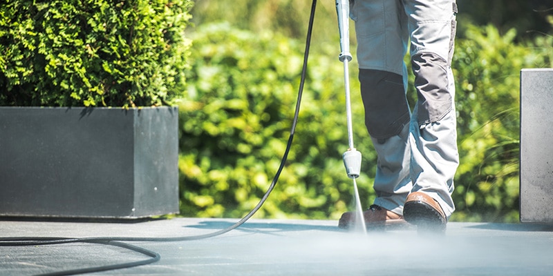Picnic Area Pressure Washing