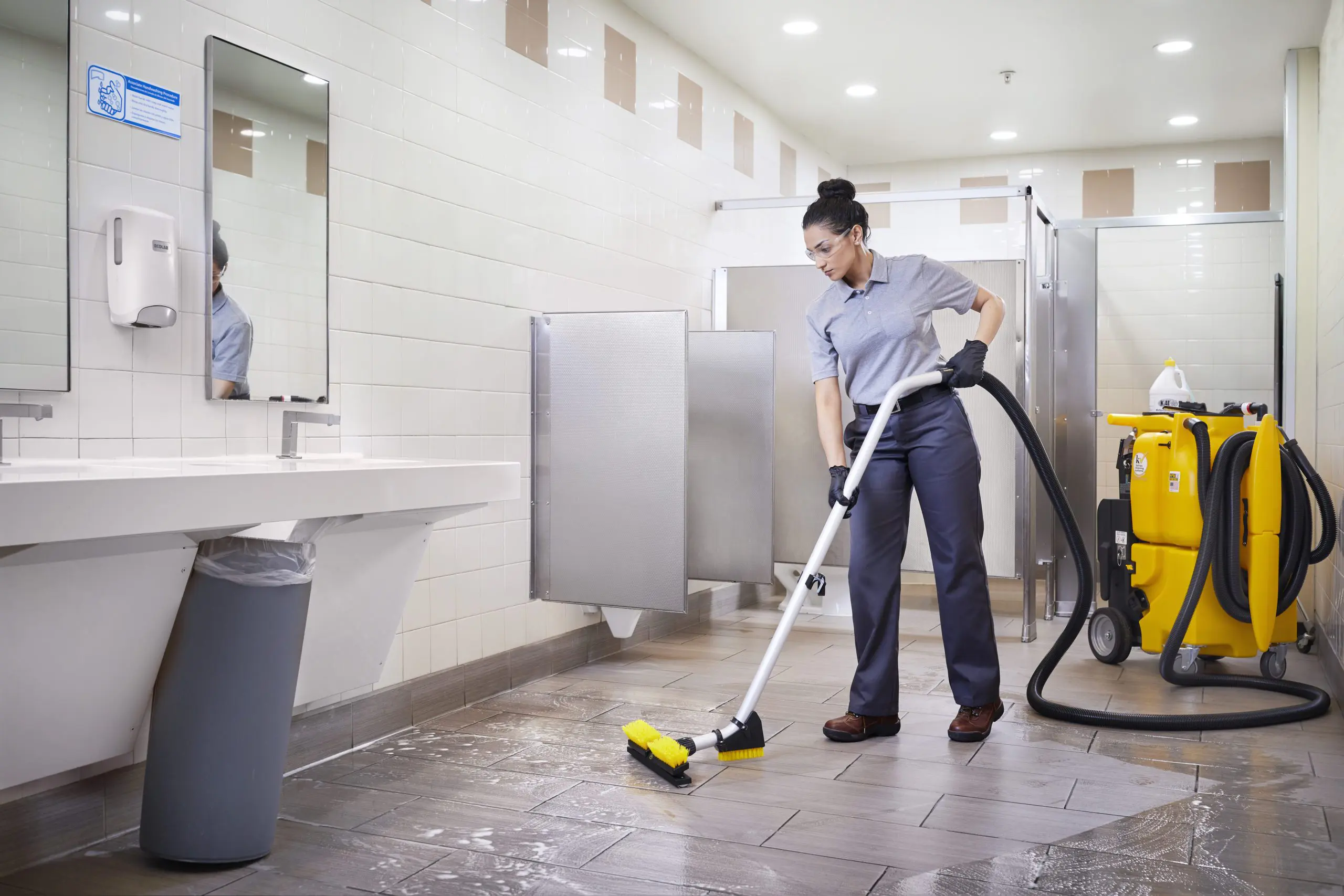Public Restroom Pressure Washing