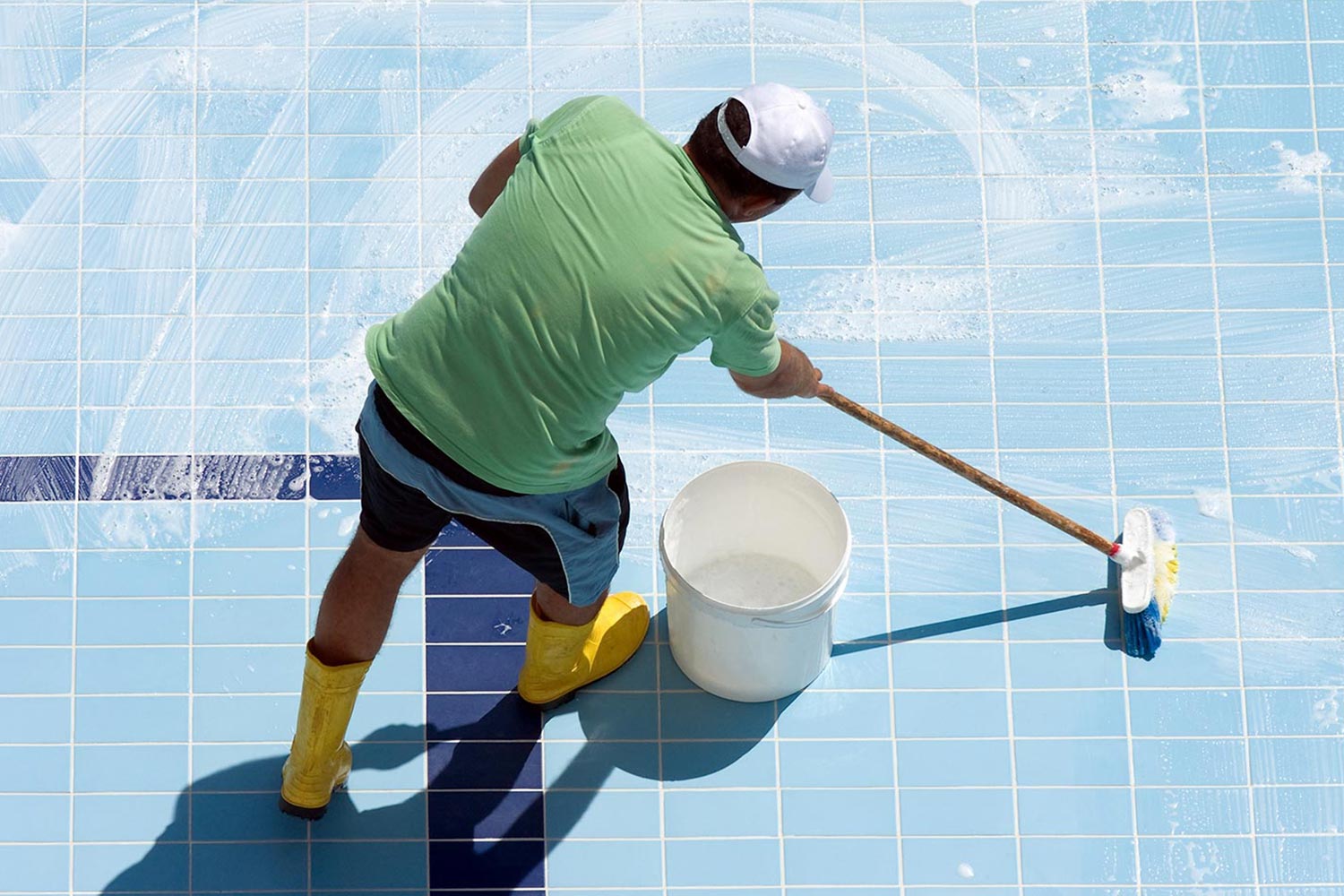 Tile Surface Cleaning