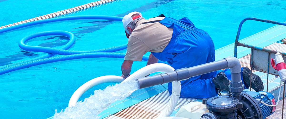 Pool Equipment Cleaning