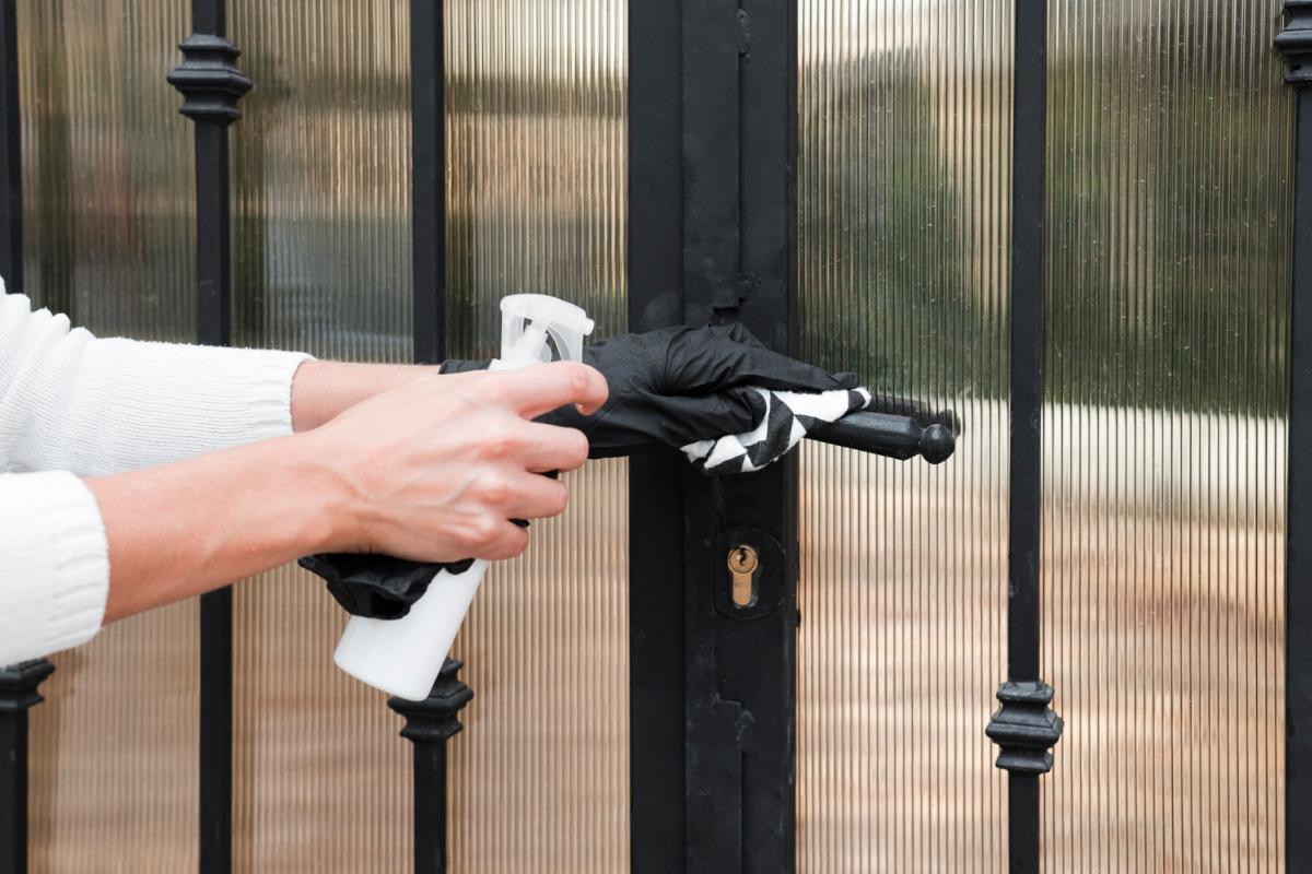 Security Gate Cleaning