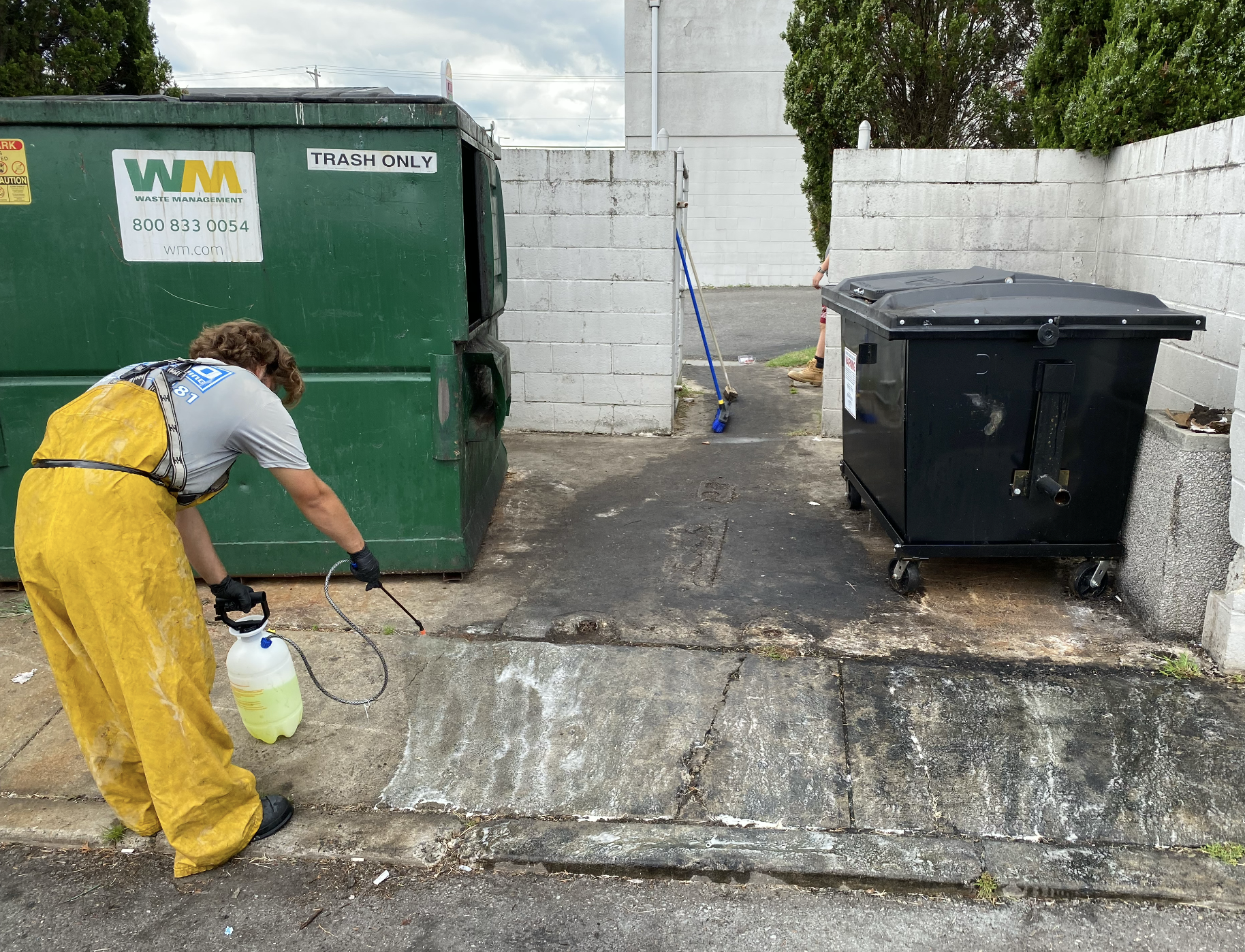 Dumpster Area Cleaning